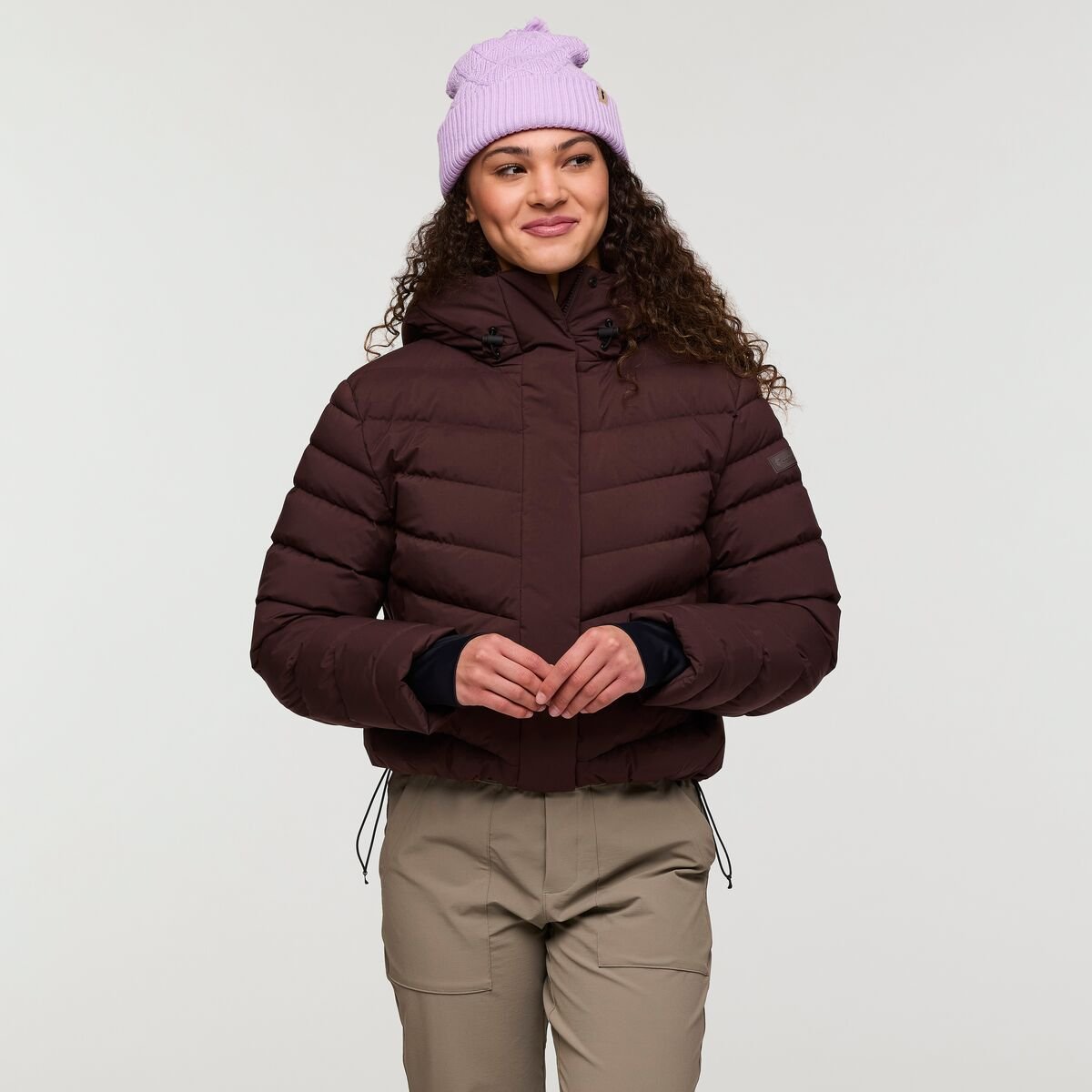 Alivio Down Crop Jacket Woman