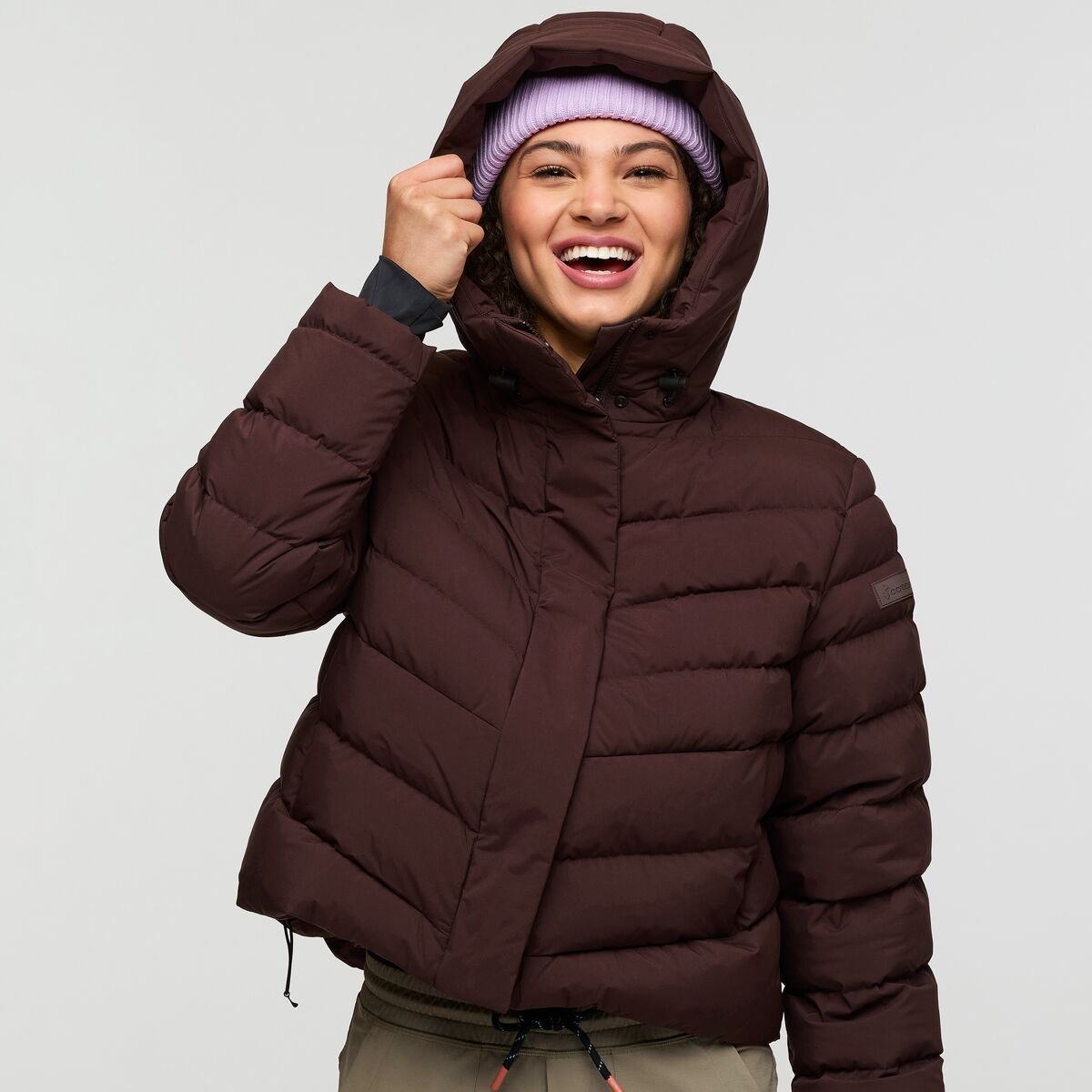 Alivio Down Crop Jacket Woman