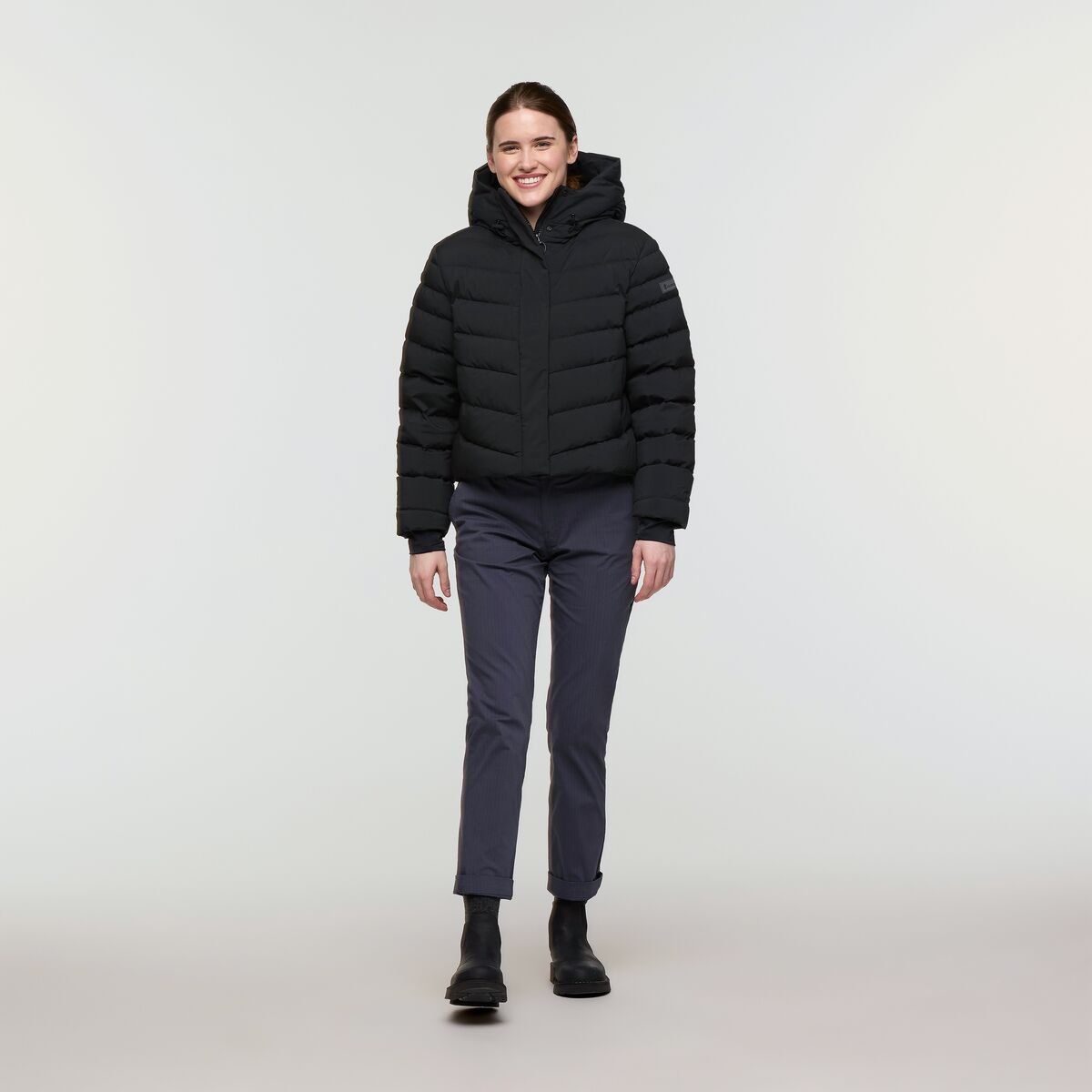 Alivio Down Crop Jacket Woman