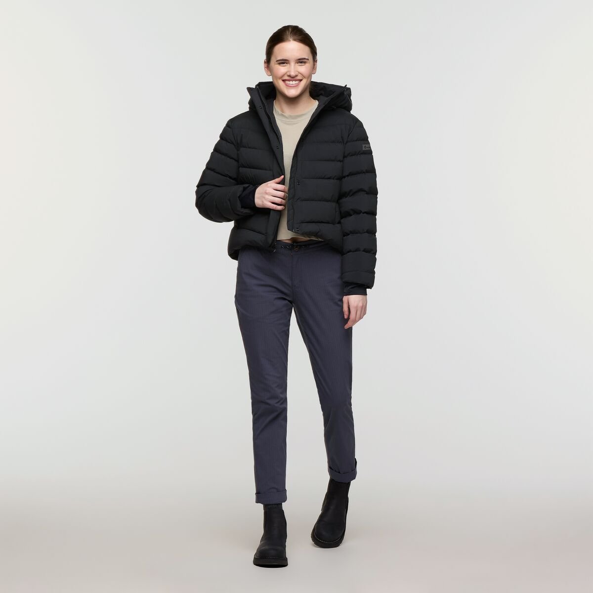 Alivio Down Crop Jacket Woman