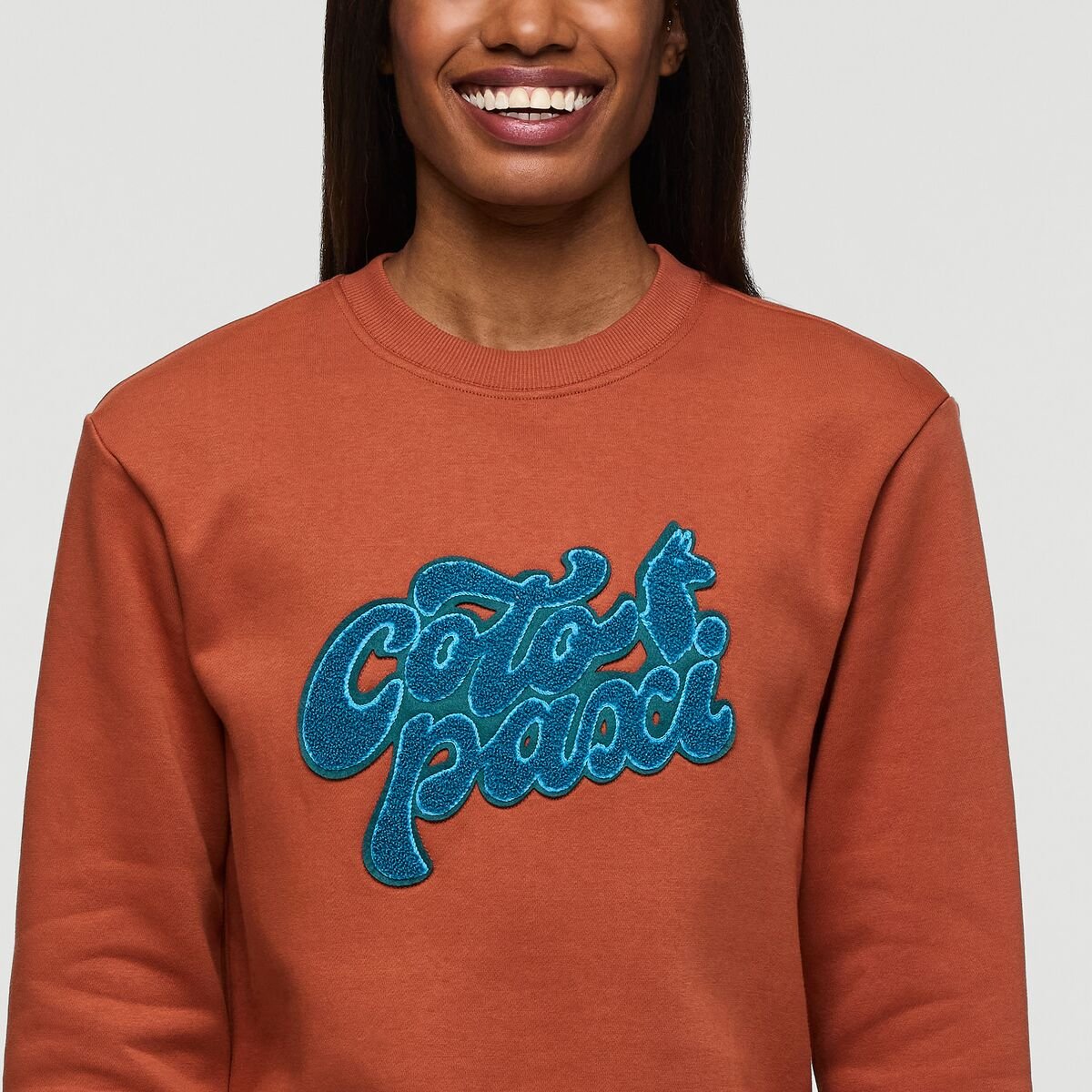 Coto-Patch Crew Sweatshirt Woman