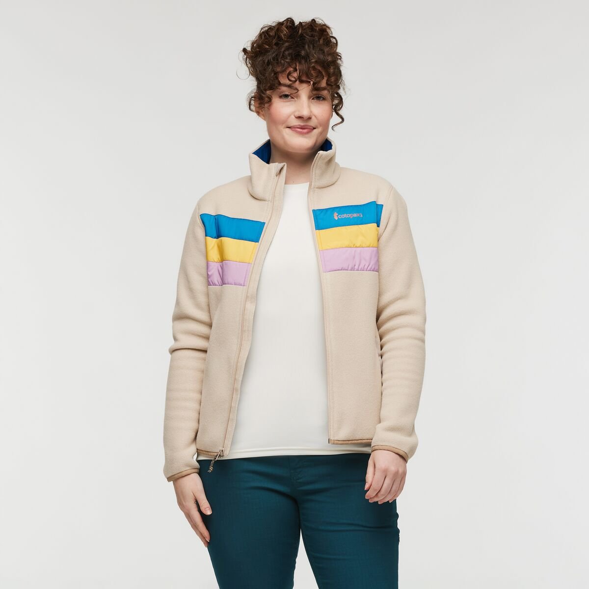 Teca Fleece Full-Zip Jacket Woman