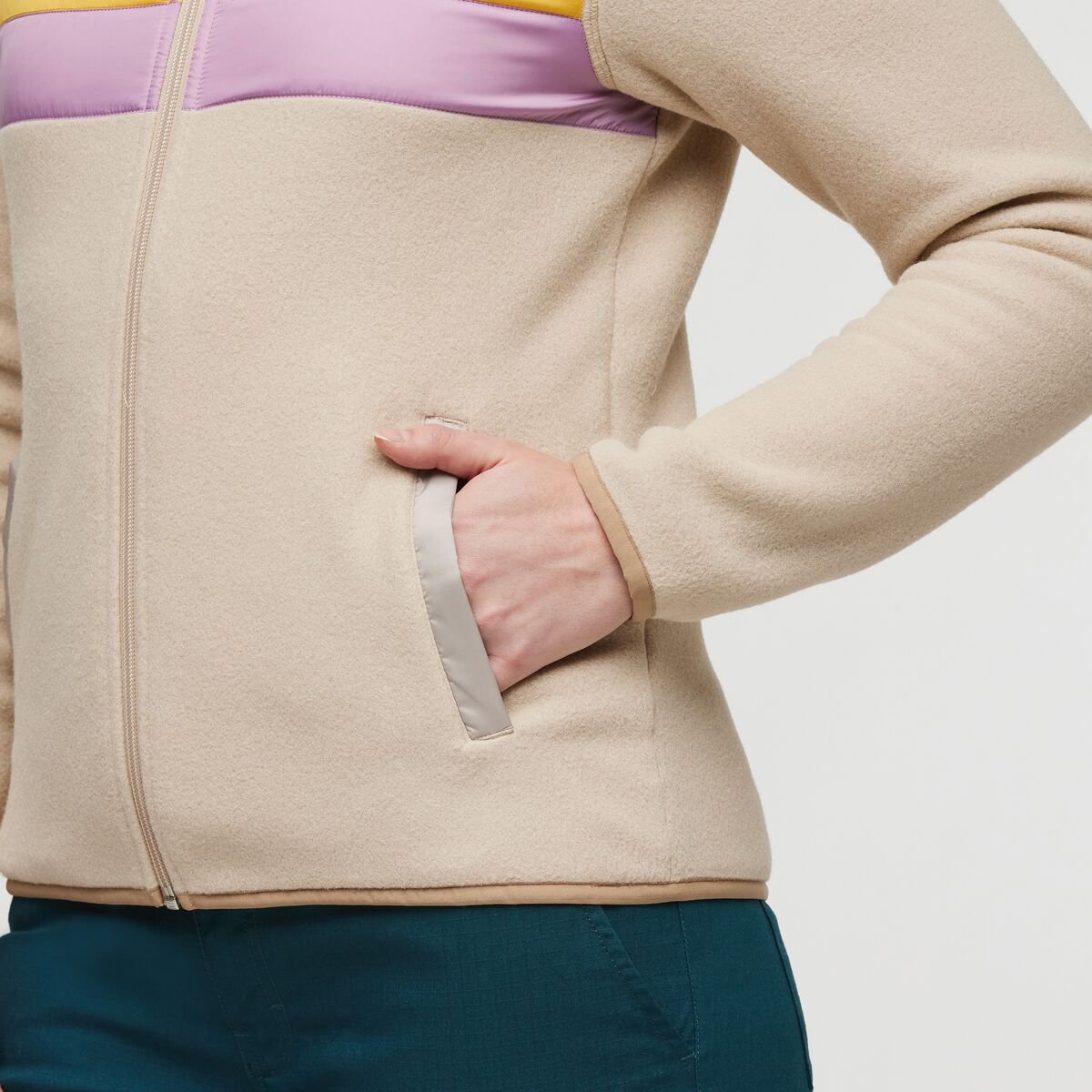 Teca Fleece Full-Zip Jacket Woman