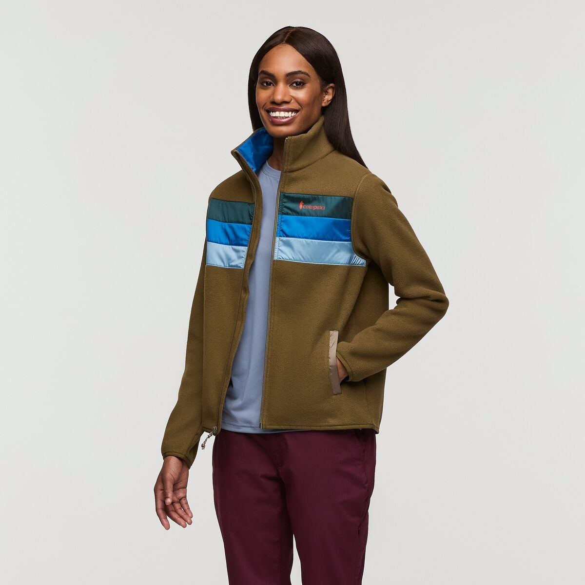 Teca Fleece Full-Zip Jacket Woman