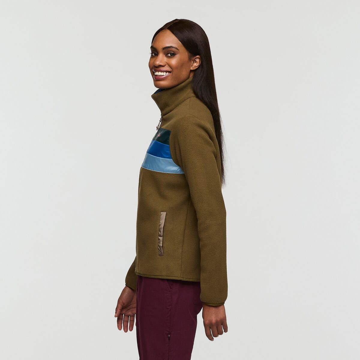 Teca Fleece Full-Zip Jacket Woman