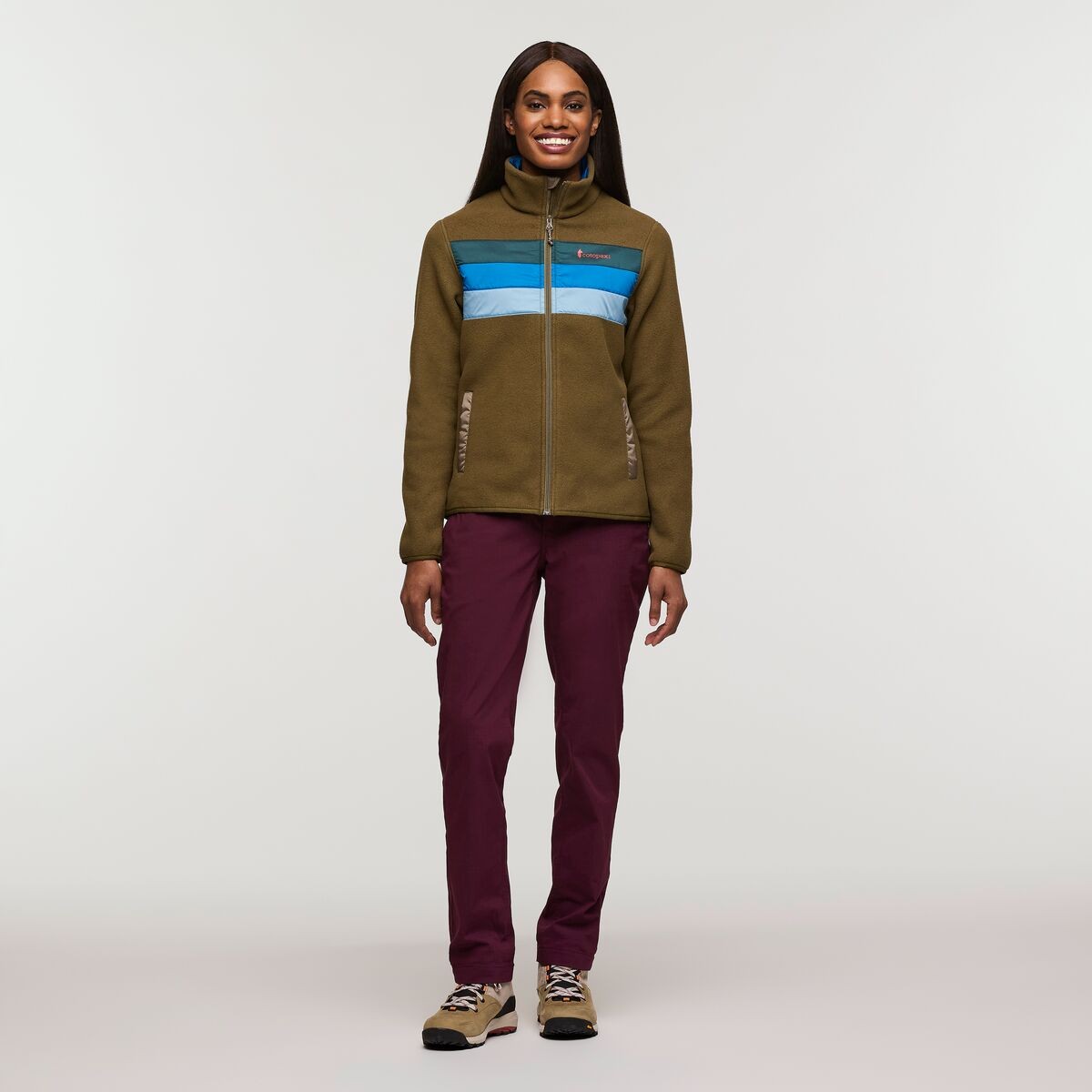Teca Fleece Full-Zip Jacket Woman