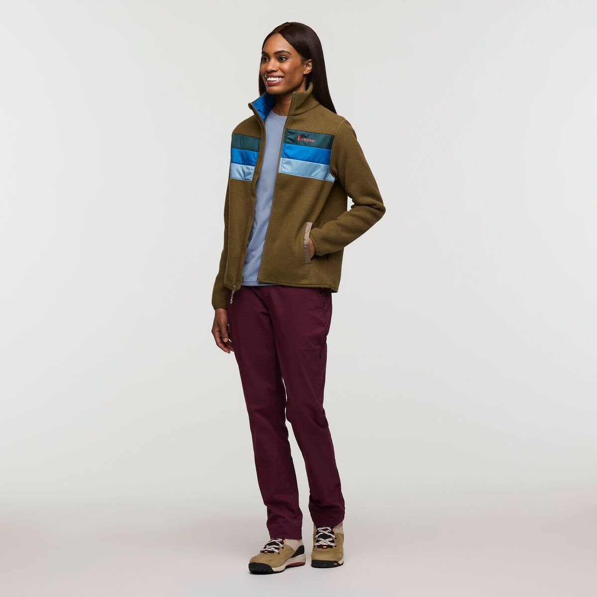 Teca Fleece Full-Zip Jacket Woman