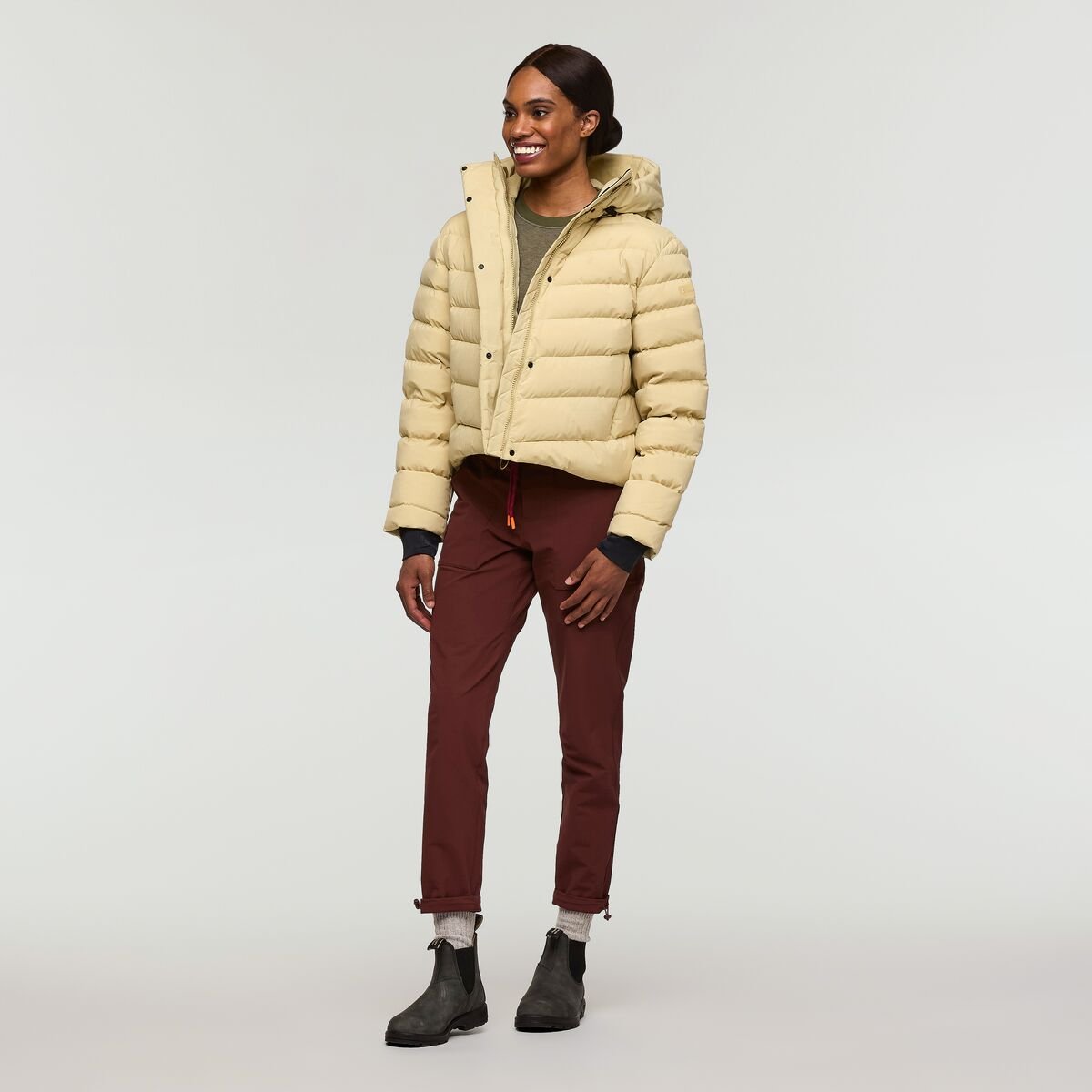 Alivio Down Crop Jacket Woman