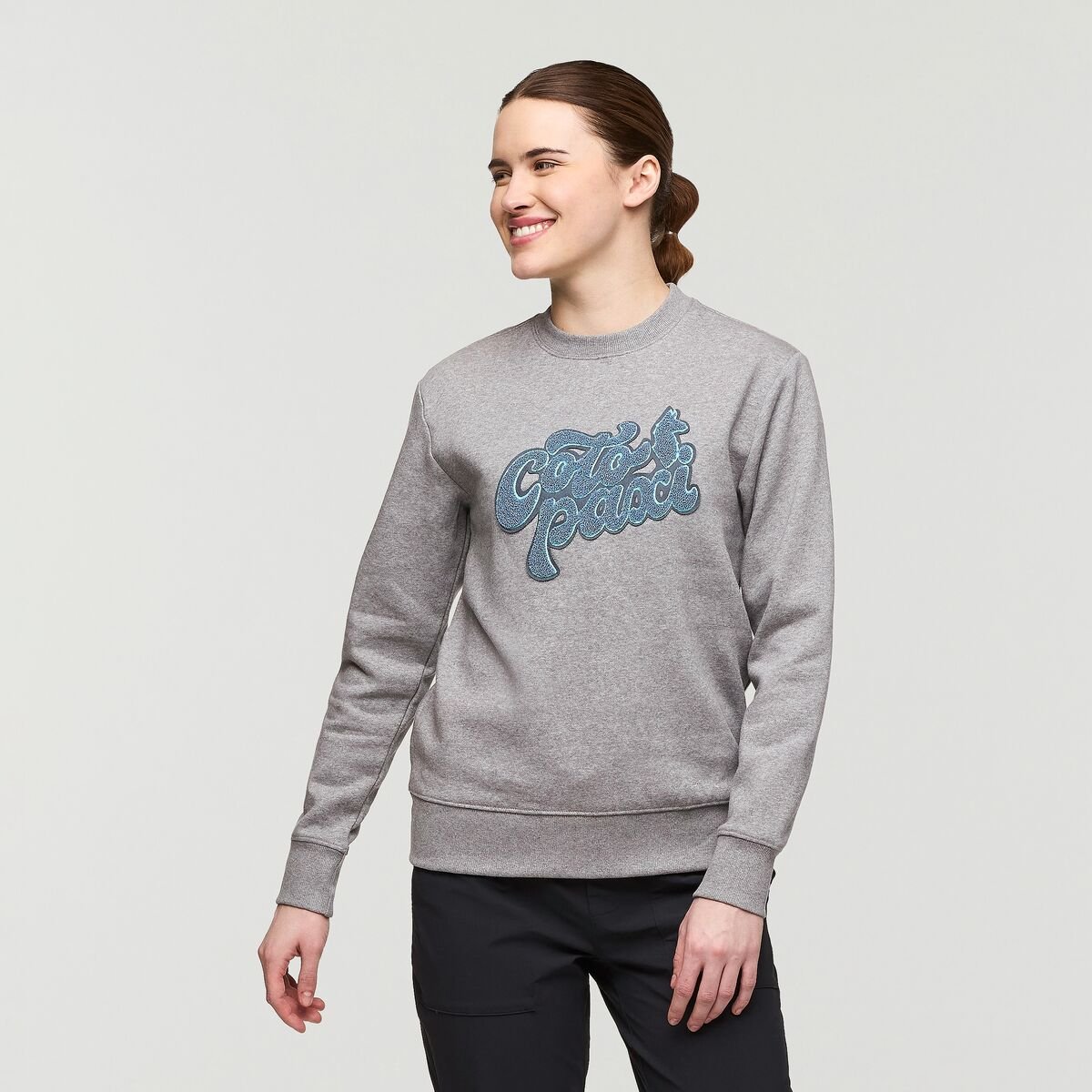 Coto-Patch Crew Sweatshirt Woman