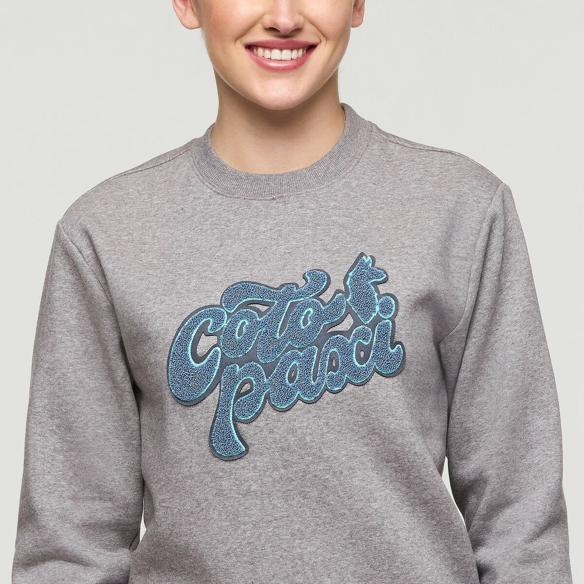 Coto-Patch Crew Sweatshirt Woman