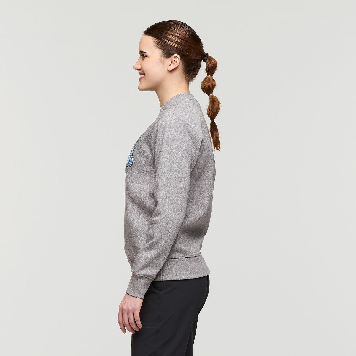 Coto-Patch Crew Sweatshirt Woman