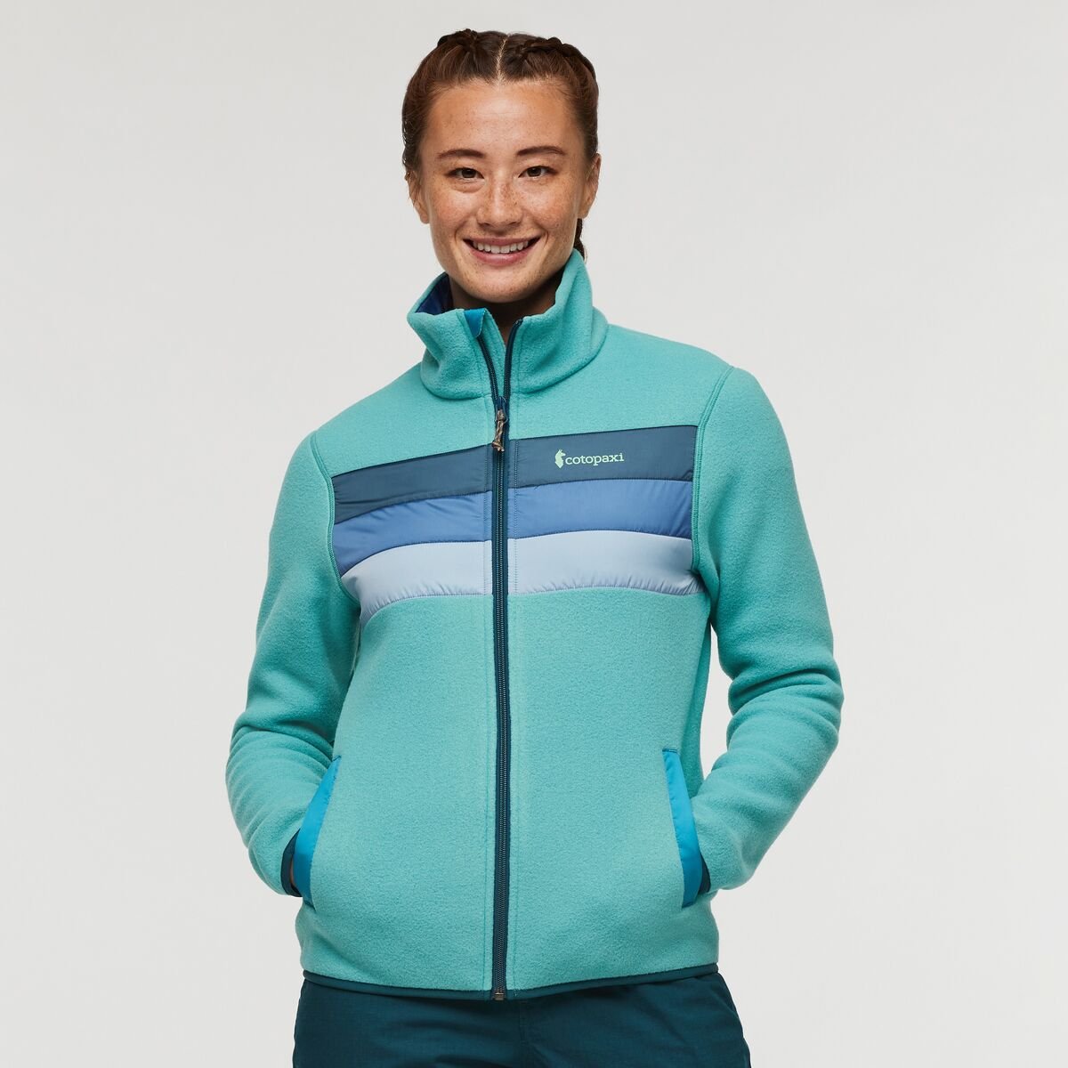Teca Fleece Full-Zip Jacket Woman