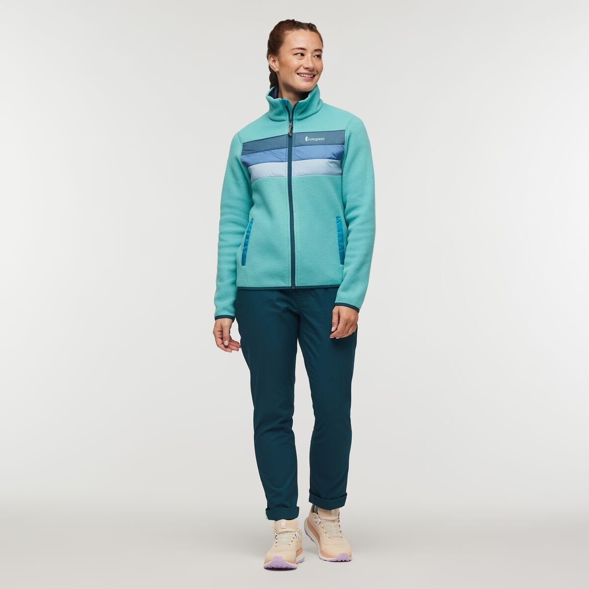 Teca Fleece Full-Zip Jacket Woman