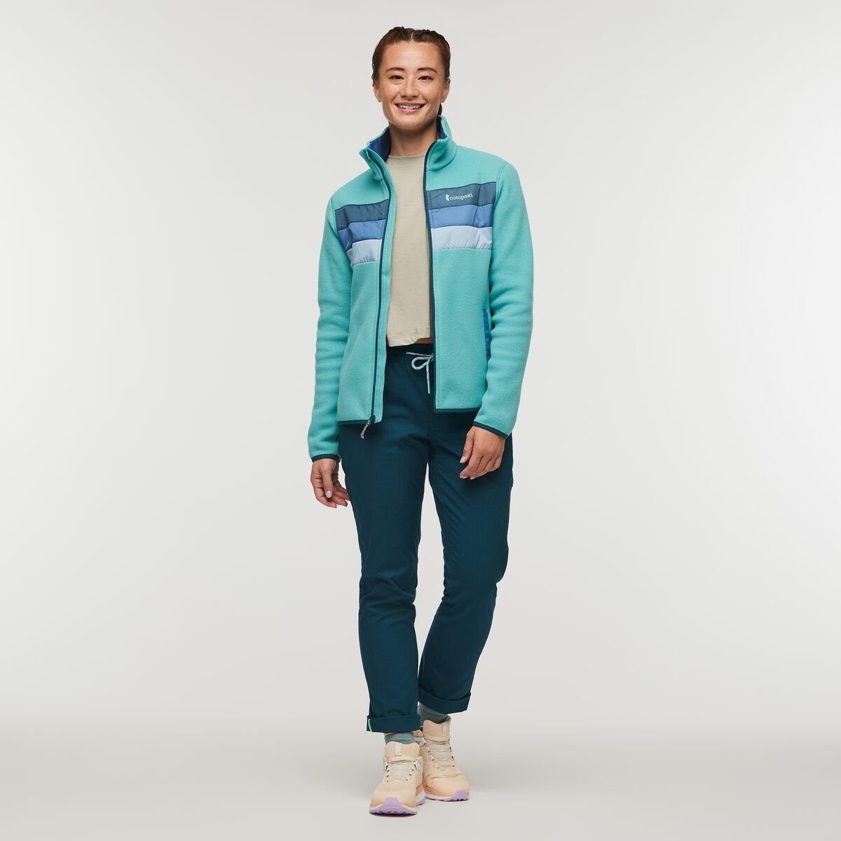 Teca Fleece Full-Zip Jacket Woman