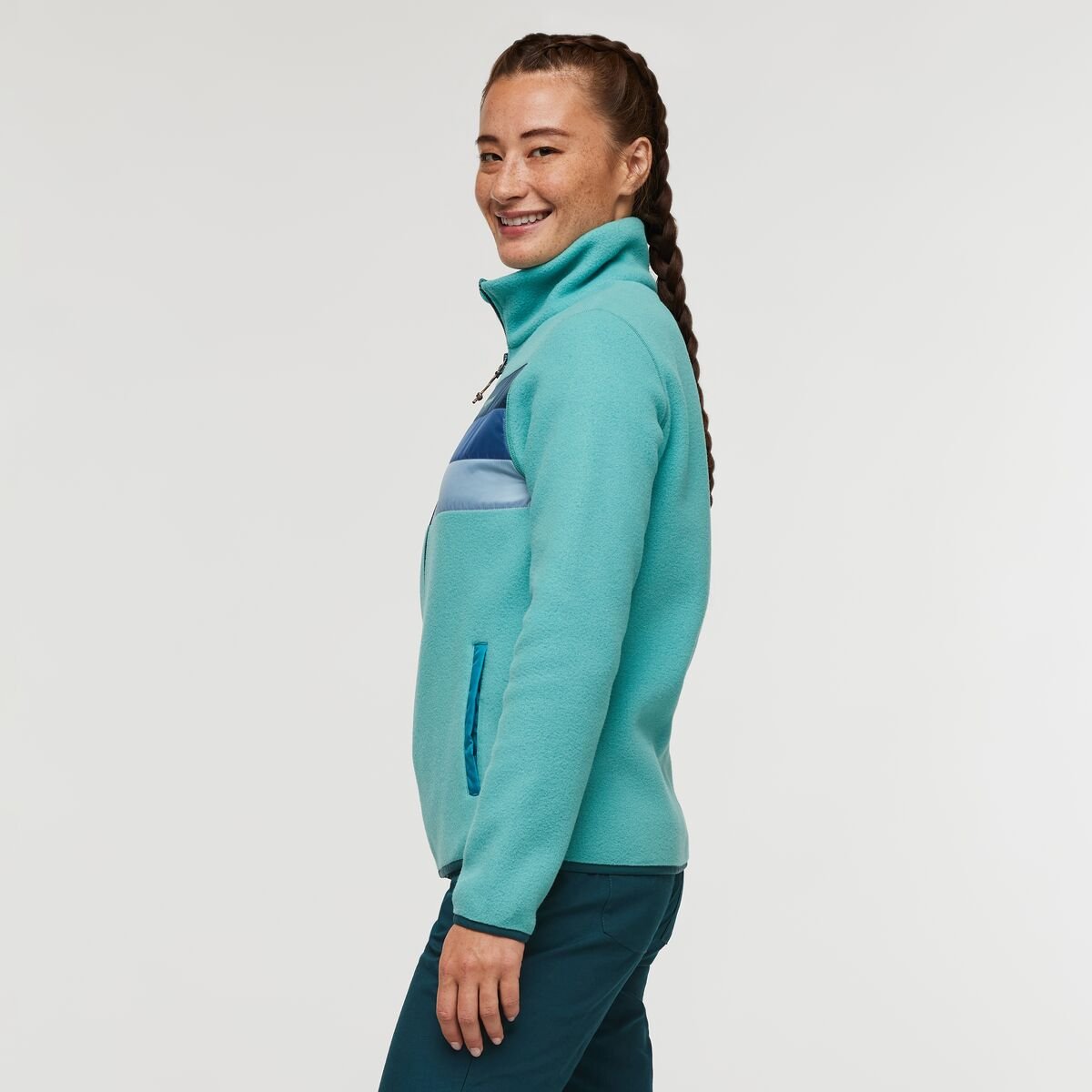 Teca Fleece Full-Zip Jacket Woman
