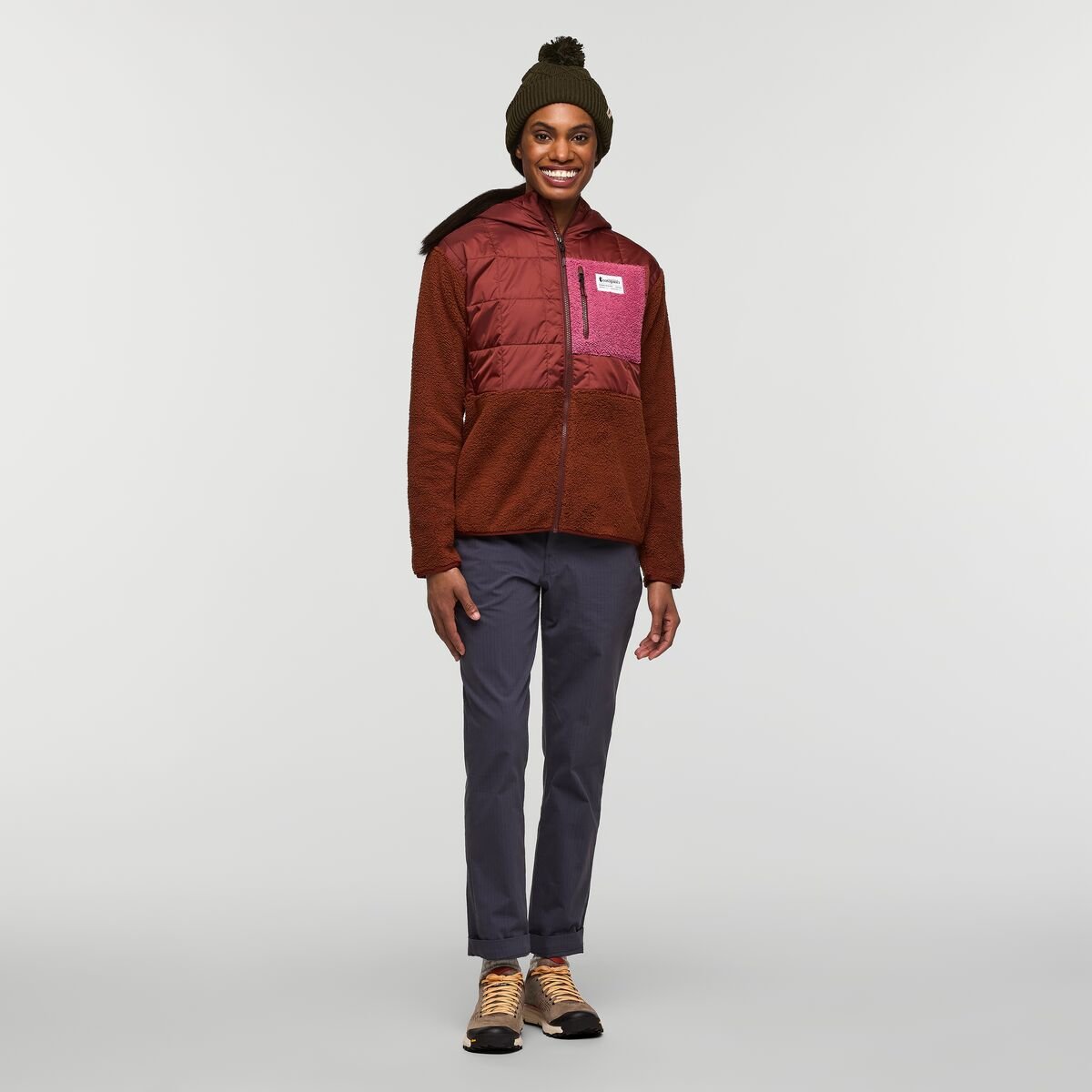 Trico Hybrid Hooded Jacket Woman