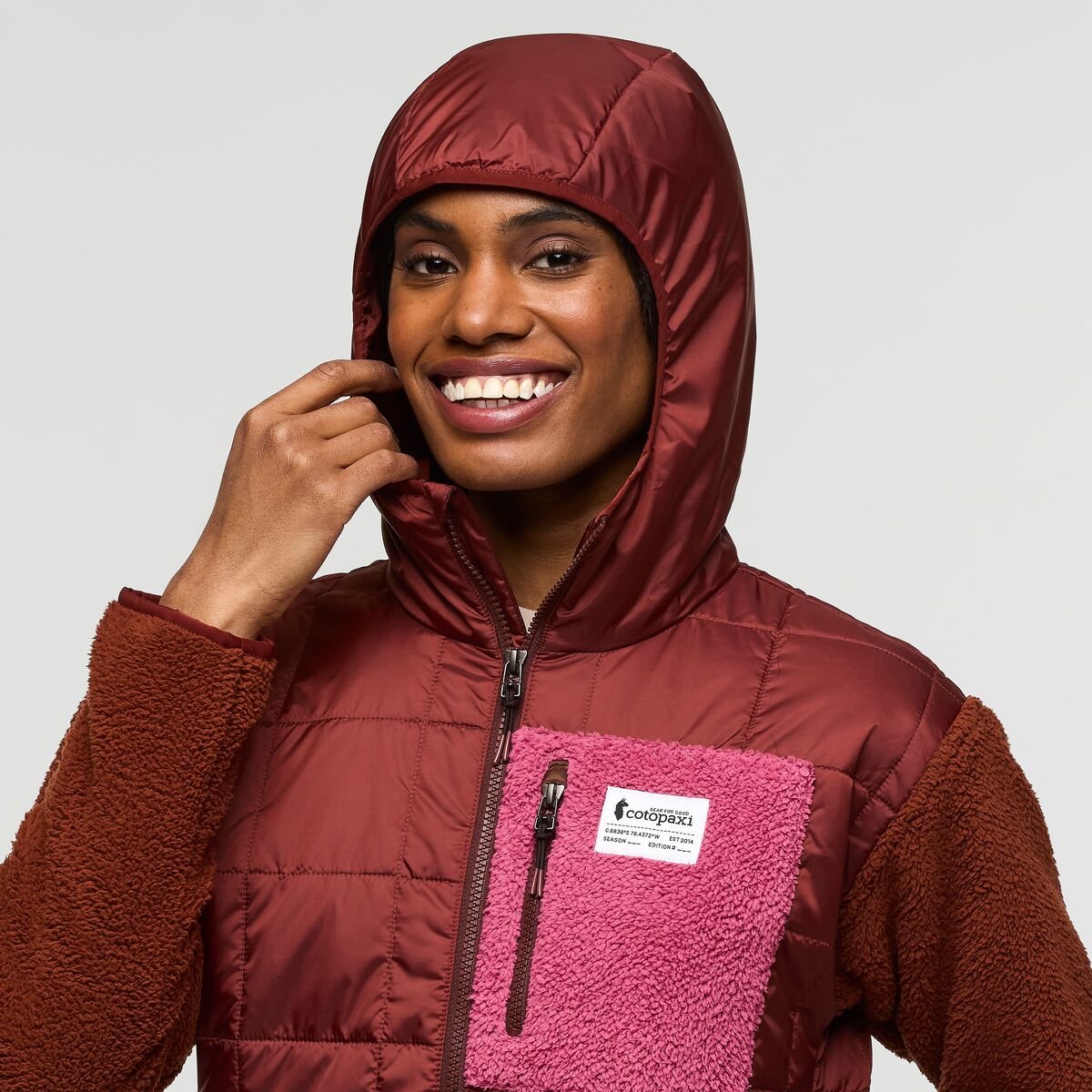 Trico Hybrid Hooded Jacket Woman