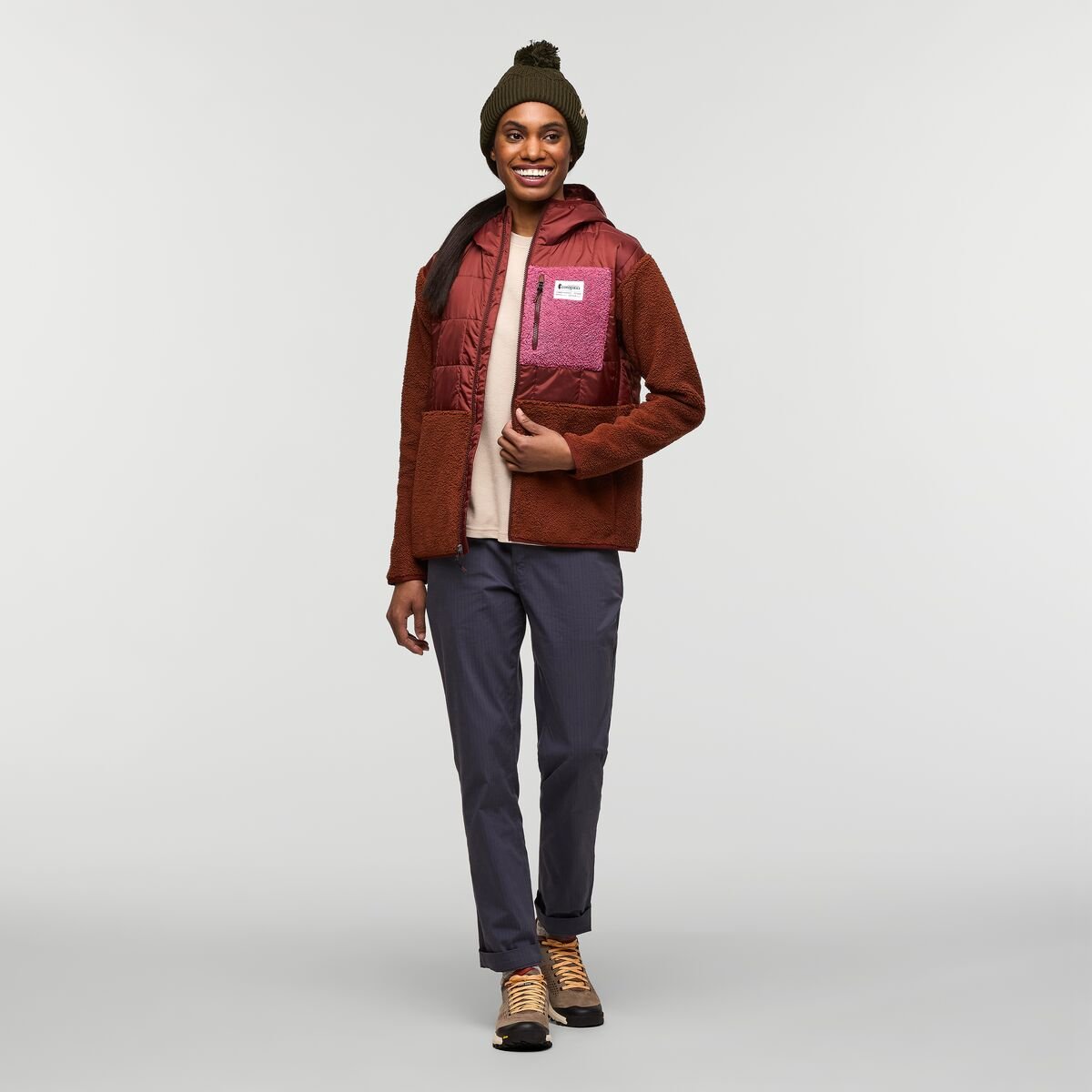 Trico Hybrid Hooded Jacket Woman