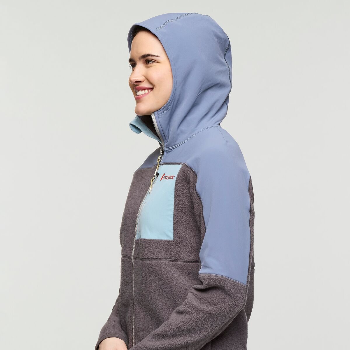 Abrazo Hooded Full-Zip Fleece Jacket Woman