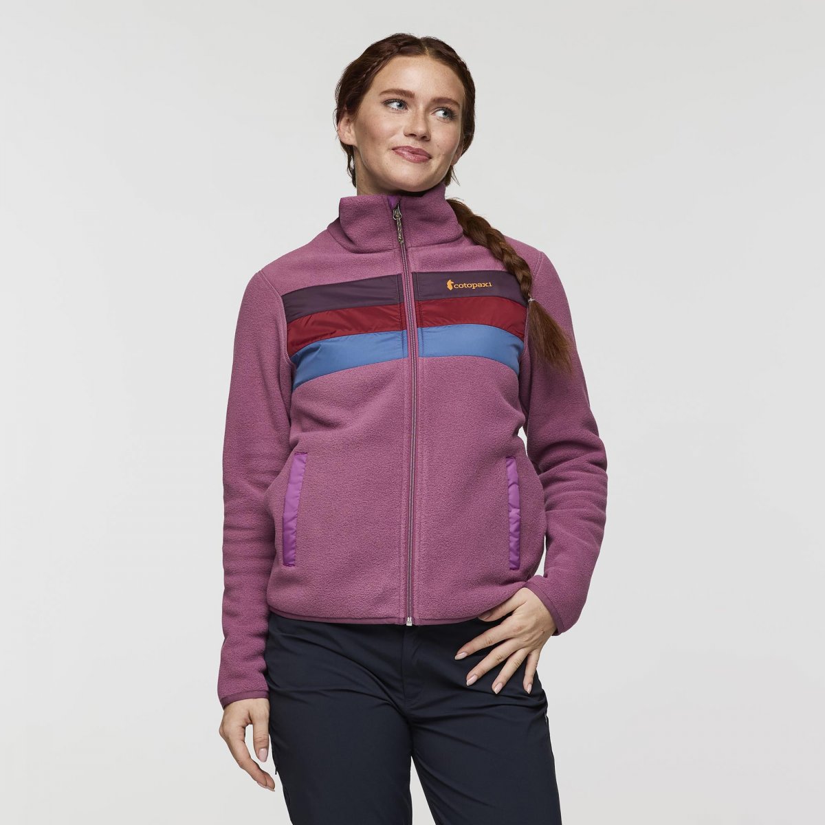 Teca Fleece Full-Zip Jacket Woman