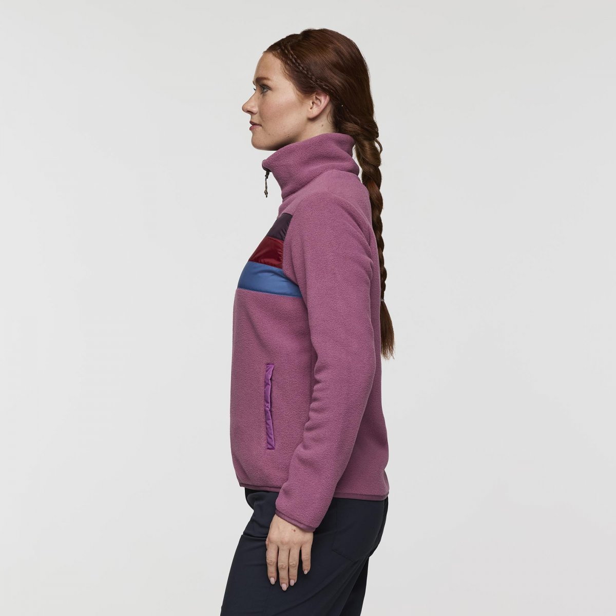 Teca Fleece Full-Zip Jacket Woman