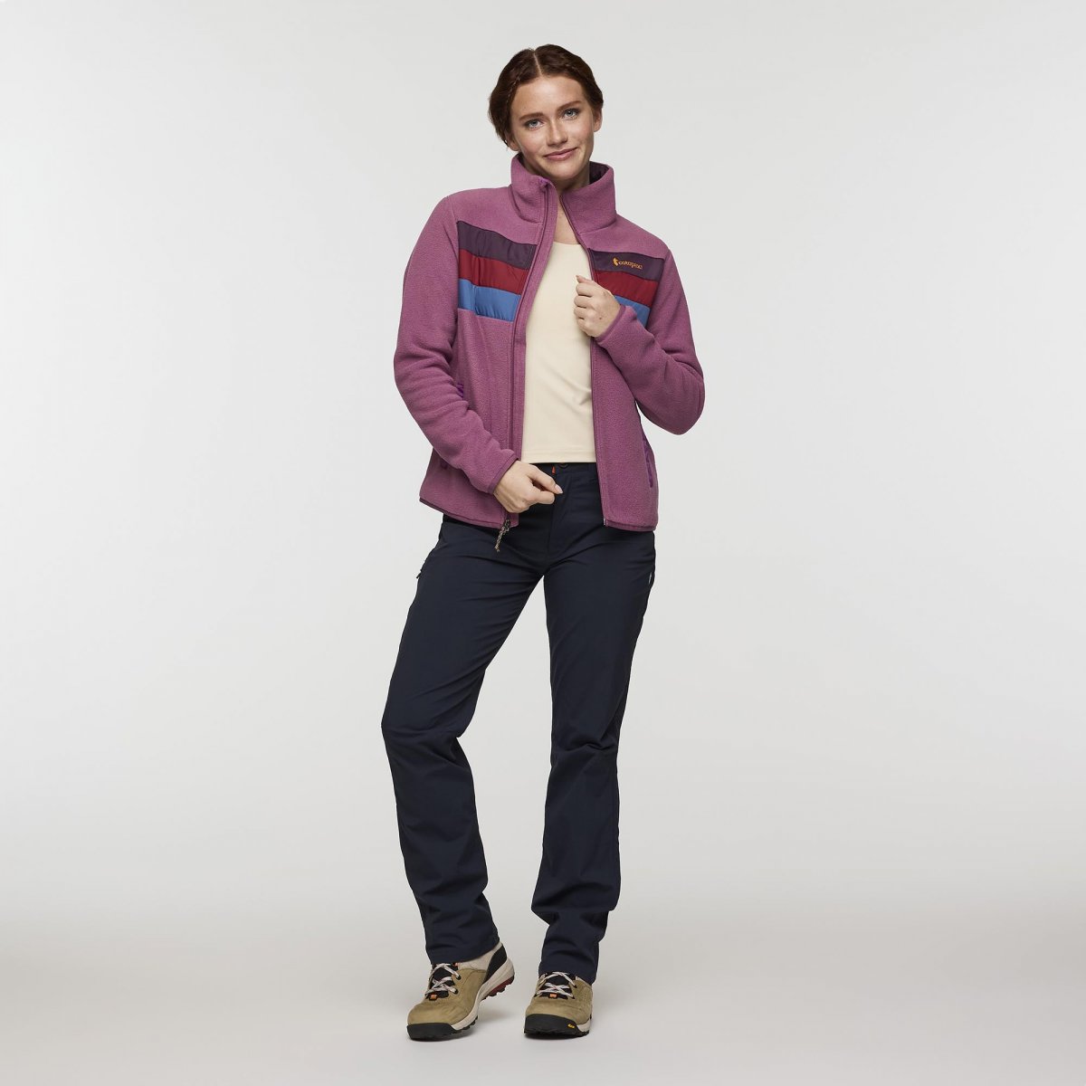 Teca Fleece Full-Zip Jacket Woman
