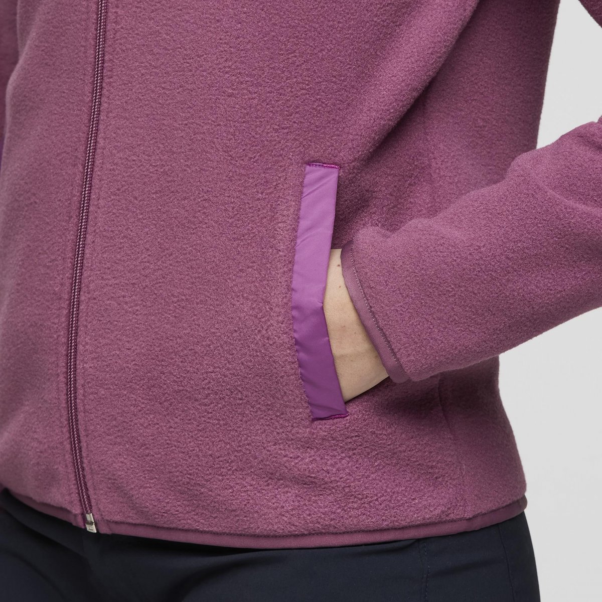 Teca Fleece Full-Zip Jacket Woman