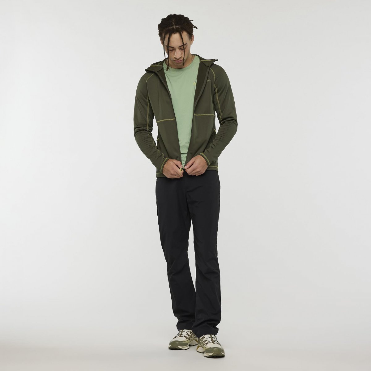 Tempa Fleece Hooded Jacket Man