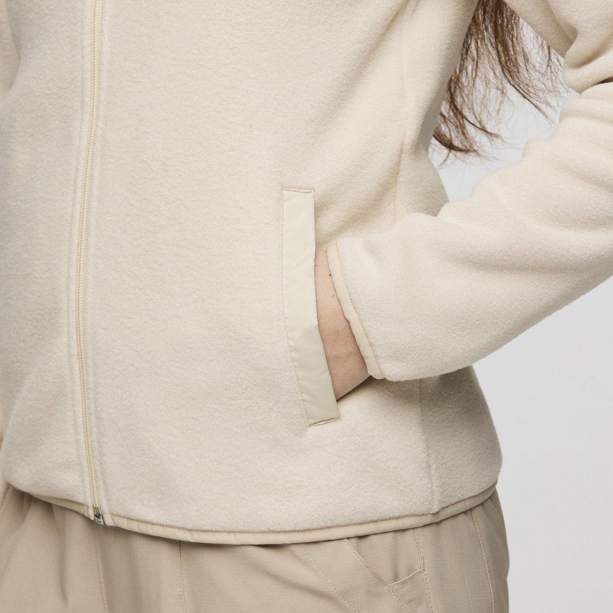 Teca Fleece Full-Zip Jacket Woman