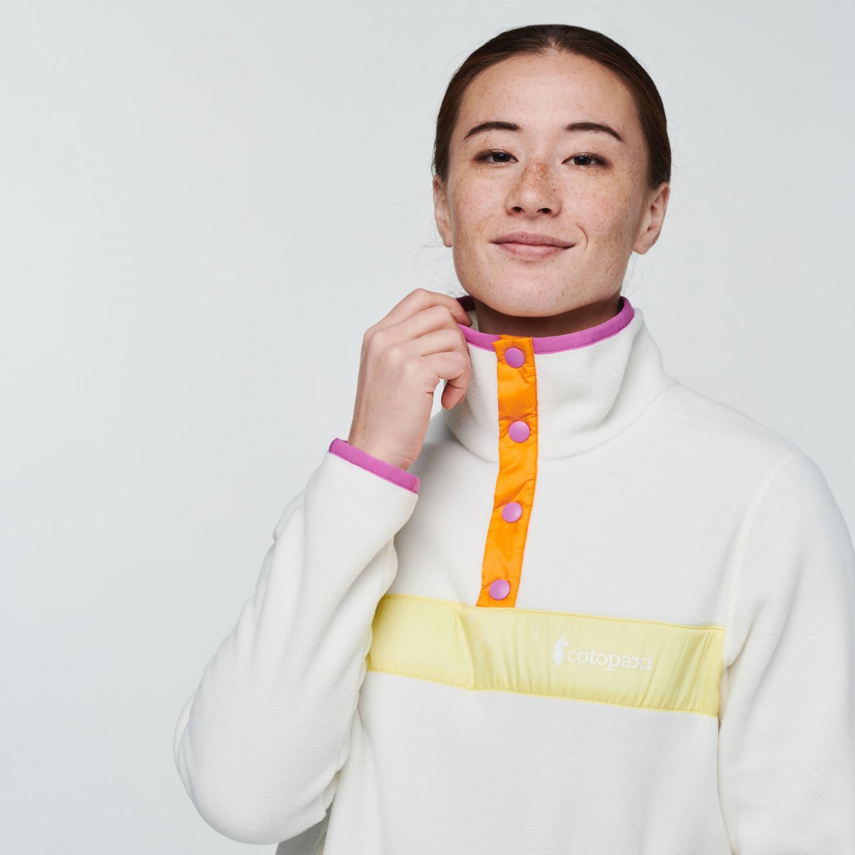 Teca Fleece Pullover Woman