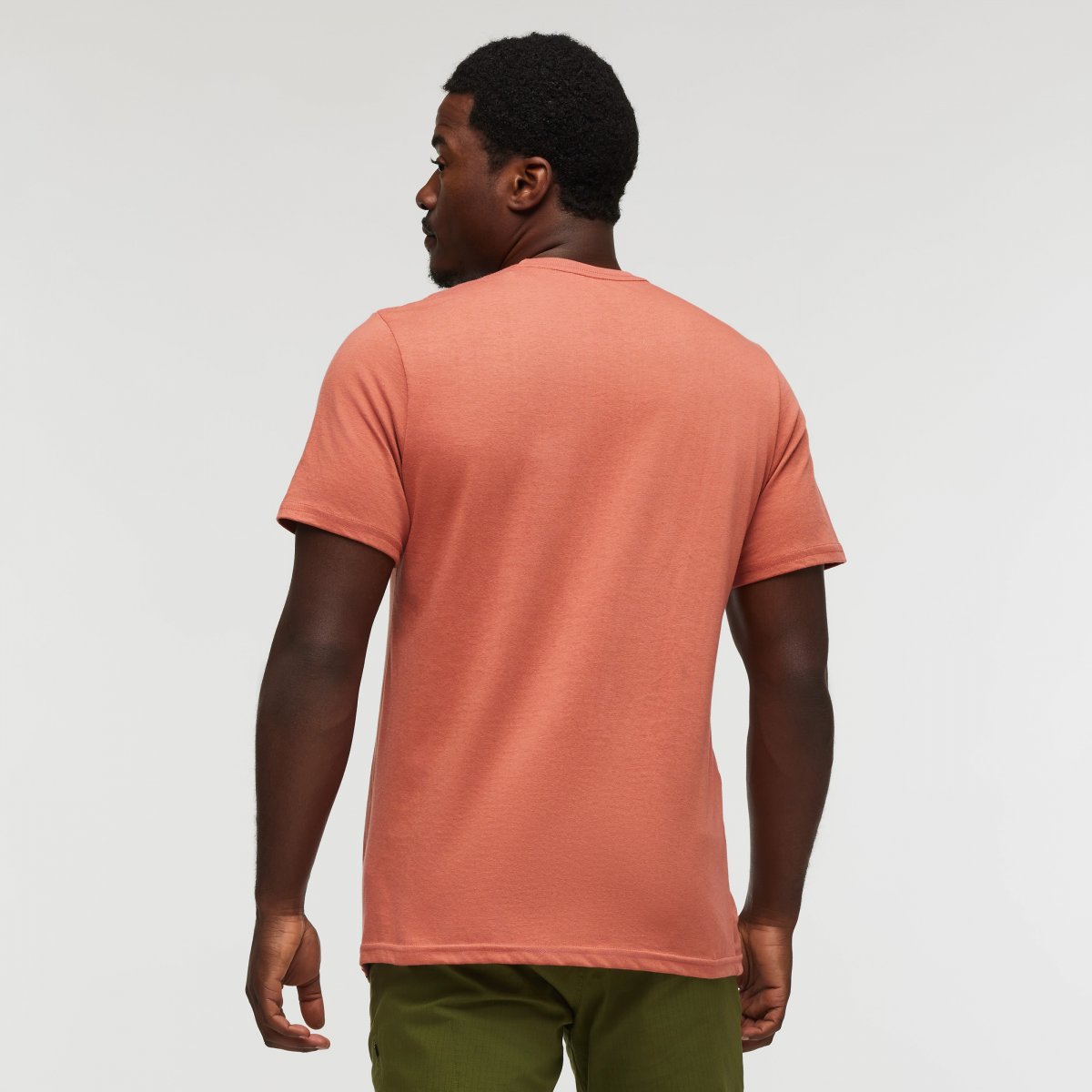 Llama Greetings Organic T-Shirt Man