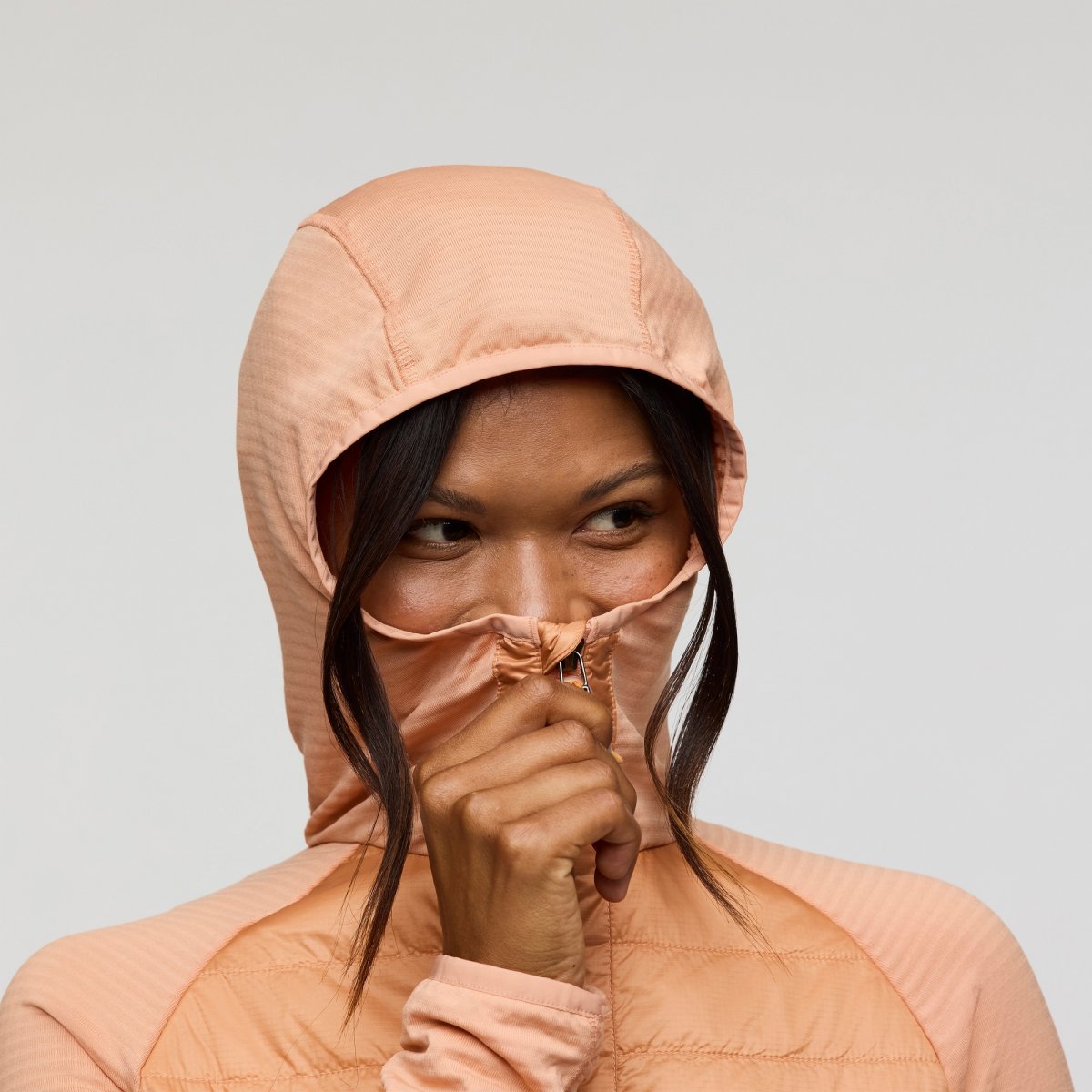 Capa Hybrid Insulated Hooded Jacket Woman