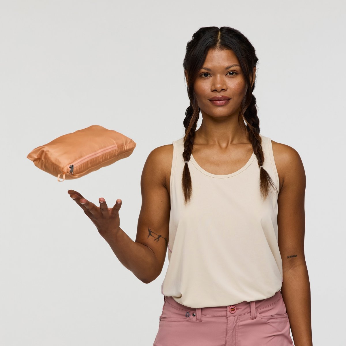 Capa Hybrid Insulated Hooded Jacket Woman