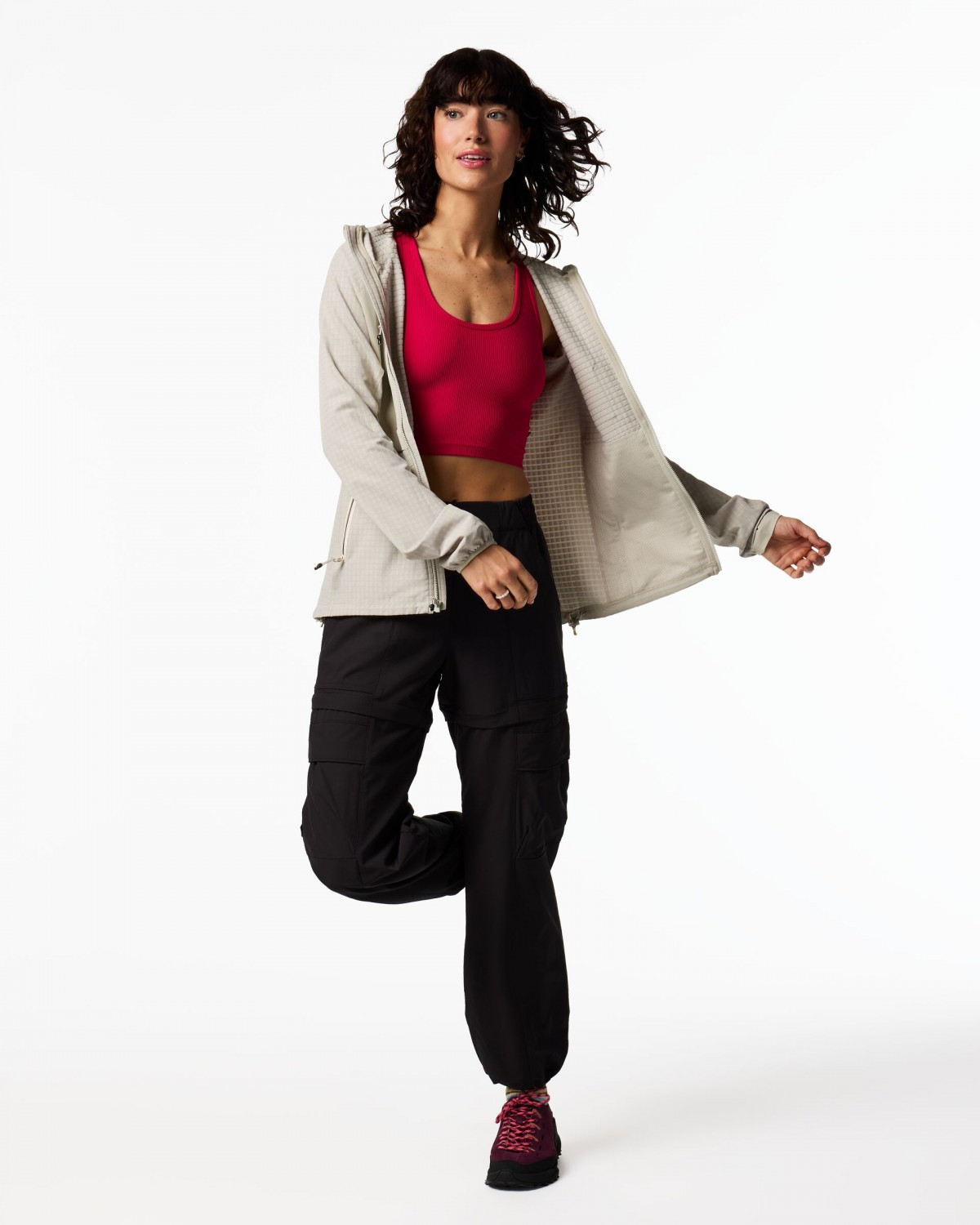 Yermo Hooded Softshell Jacket Woman