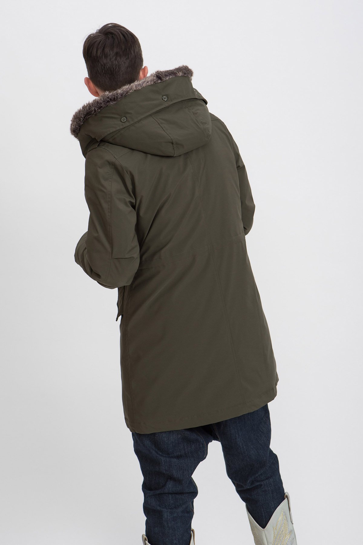 Down davidson sales parka coat