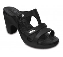 CROCS CYPRUS V Heel W Zoccoli, Donna, Nero, 36/37 EU usa 6 EUR 35,00 -  PicClick IT