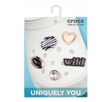 Taglia Unica Visita lo Store di CrocsCrocs Animal Luv 5 Pack Charm Decorativi per Scarpe Unisex-Adulto 