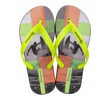 Nero/verde/arancione