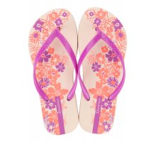 Beige/rosa/arancione