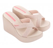 Beige/glitter/rosa
