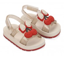 Bianco/rosso/glitter