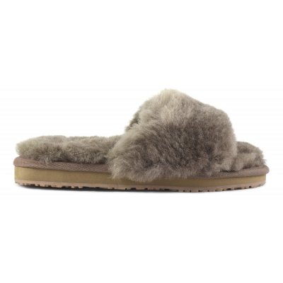 Sheepskin fur slide slipper ELGRY