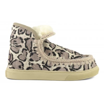 Eskimo Sneaker Ponyskin BLWHI
