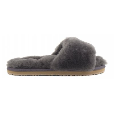 Sheepskin fur slide slipper CHA
