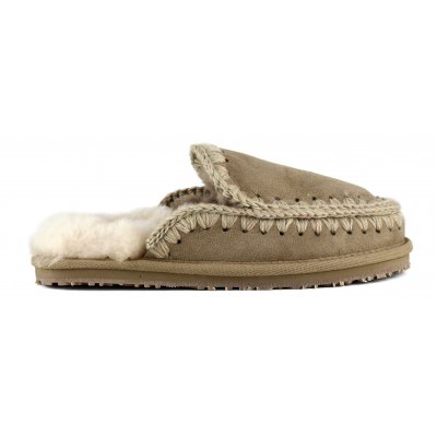 Suede slipper full eskimo stitch CAM