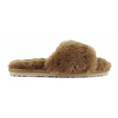 Sheepskin fur slide slipper COG