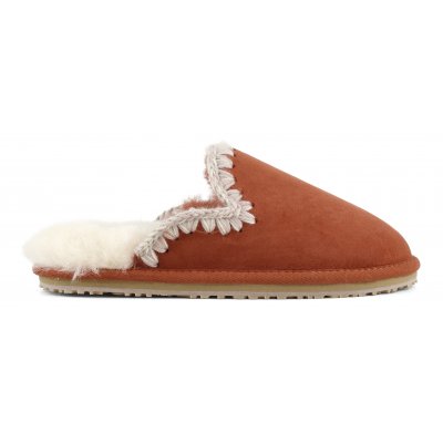Suede slipper eskimo stitch GIN