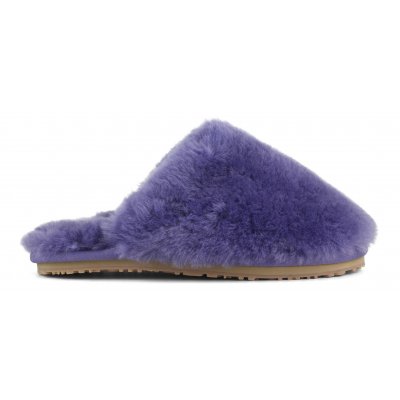Closed Toe sheepskin fur slipper TWPU
