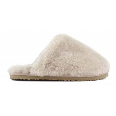 Closed Toe sheepskin fur slipper SAND
