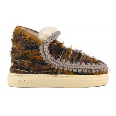 ESKIMO SNEAKER BOLD TWEED TWDMAR